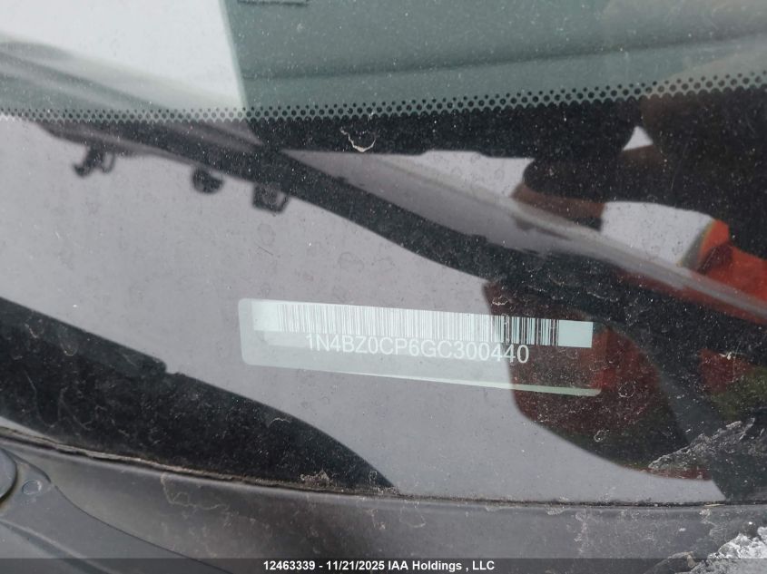 2016 Nissan Leaf S/Sl/Sv VIN: 1N4BZ0CP6GC300440 Lot: 12463339