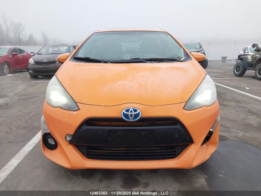 2015 Toyota Prius C Technology VIN: JTDKDTB32F1087926 Lot: 12463353