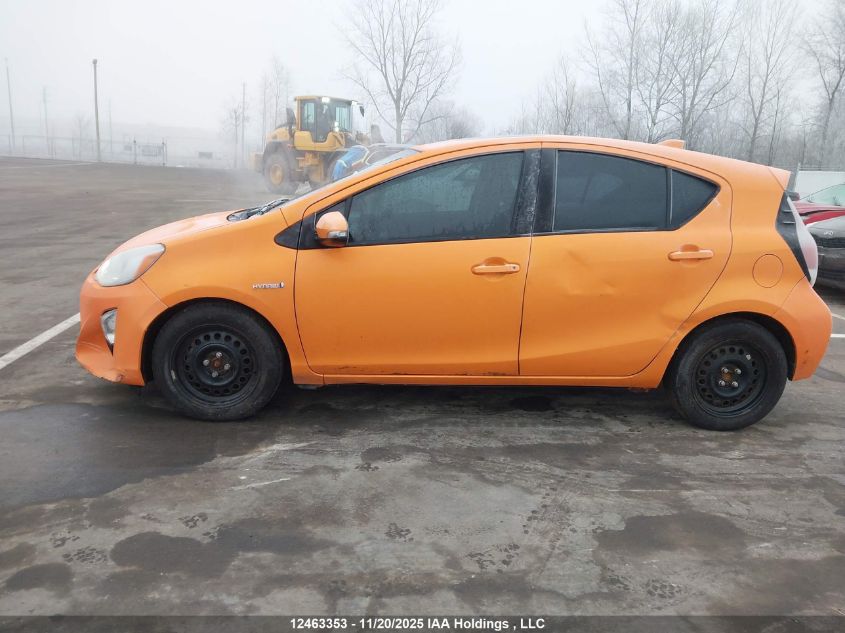 2015 Toyota Prius C Technology VIN: JTDKDTB32F1087926 Lot: 12463353