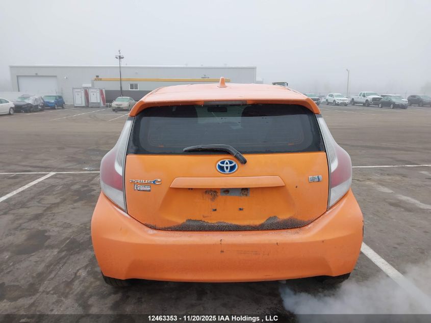 2015 Toyota Prius C Technology VIN: JTDKDTB32F1087926 Lot: 12463353