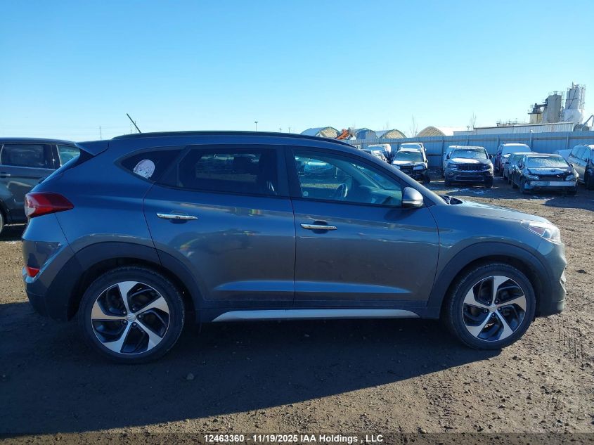 2017 Hyundai Tucson Limited/Sport And Eco/Se VIN: KM8J3CA24HU269695 Lot: 12463360