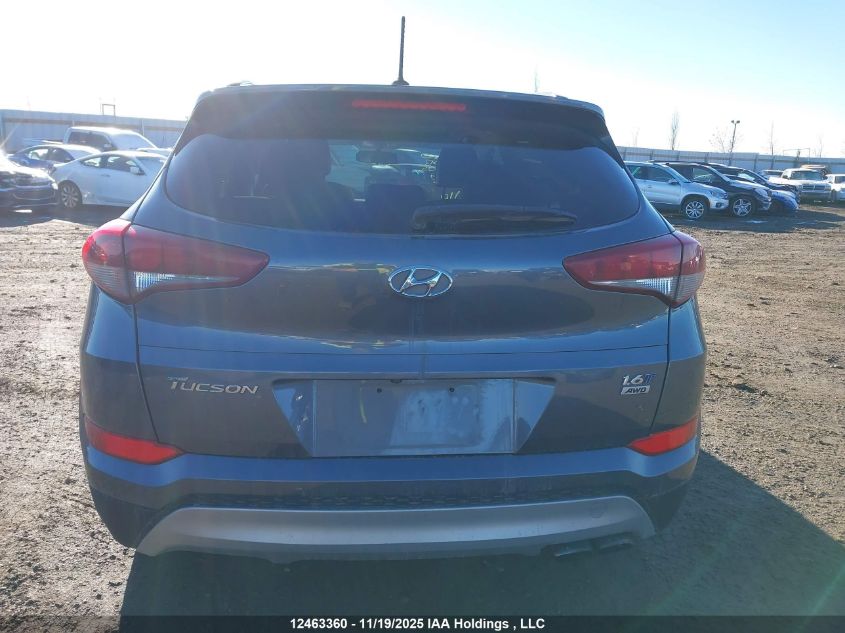 2017 Hyundai Tucson Limited/Sport And Eco/Se VIN: KM8J3CA24HU269695 Lot: 12463360