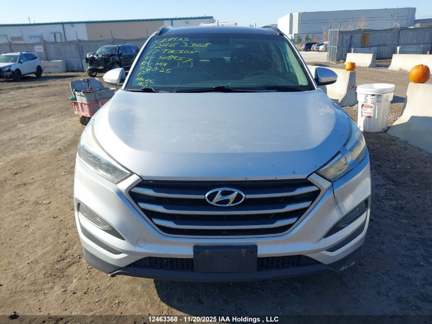 2017 Hyundai Tucson Limited/Sport And Eco/Se VIN: KM8J33A48HU508957 Lot: 12463368