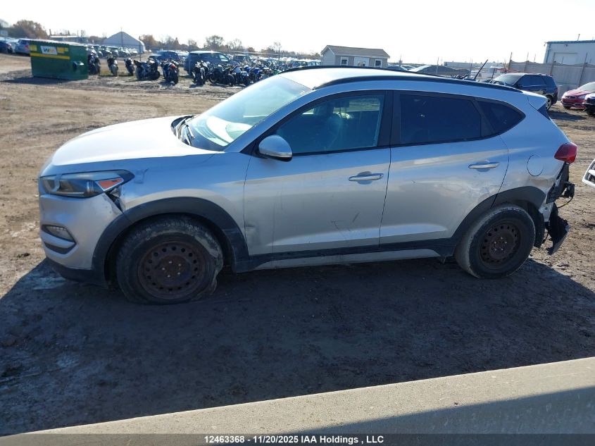 2017 Hyundai Tucson Limited/Sport And Eco/Se VIN: KM8J33A48HU508957 Lot: 12463368