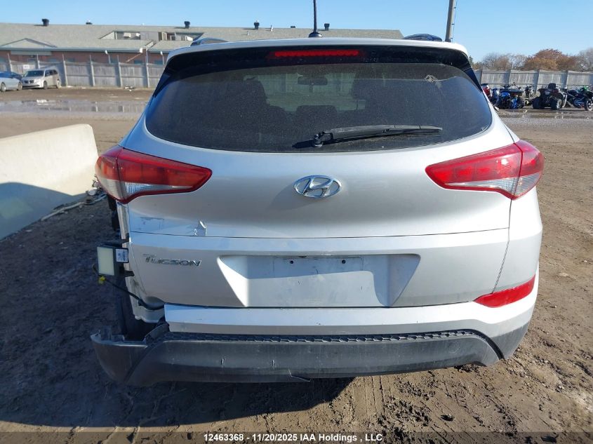 2017 Hyundai Tucson Limited/Sport And Eco/Se VIN: KM8J33A48HU508957 Lot: 12463368