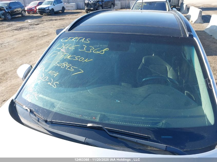 2017 Hyundai Tucson Limited/Sport And Eco/Se VIN: KM8J33A48HU508957 Lot: 12463368