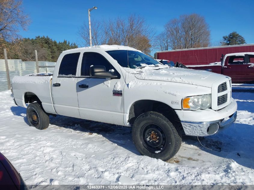 2004 Dodge Ram 2500 Slt/Laramie VIN: 3D7KU28C54G153746 Lot: 12463371