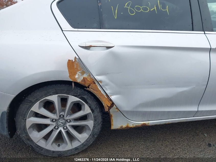 2013 Honda Accord VIN: 1HGCR2F50DA800414 Lot: 12463376