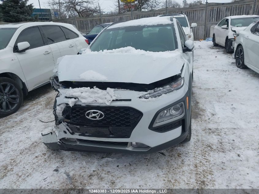 2021 Hyundai Kona Sel VIN: KM8K22AA2MU624057 Lot: 12463383