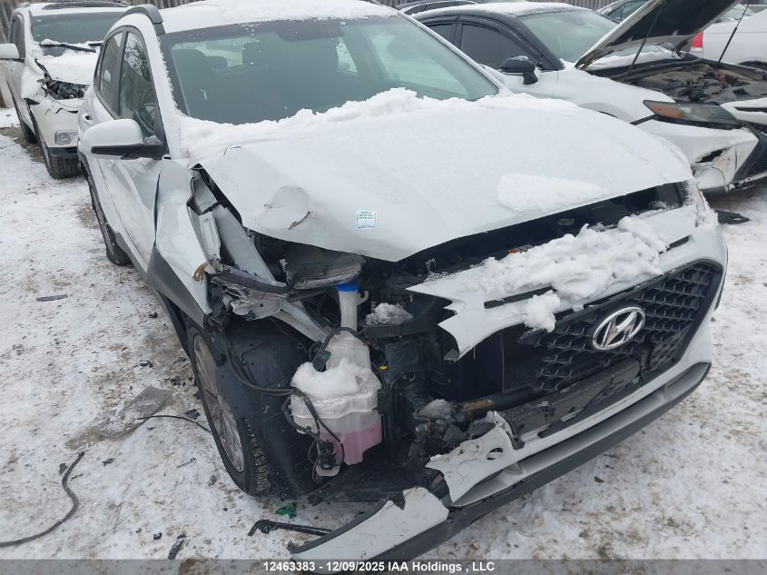 2021 Hyundai Kona Sel VIN: KM8K22AA2MU624057 Lot: 12463383