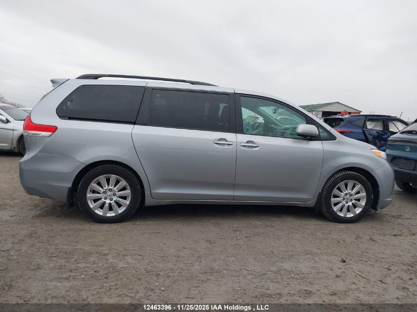 2012 Toyota Sienna Xle 7 Passenger VIN: 5TDDK3DC1CS035987 Lot: 12463396