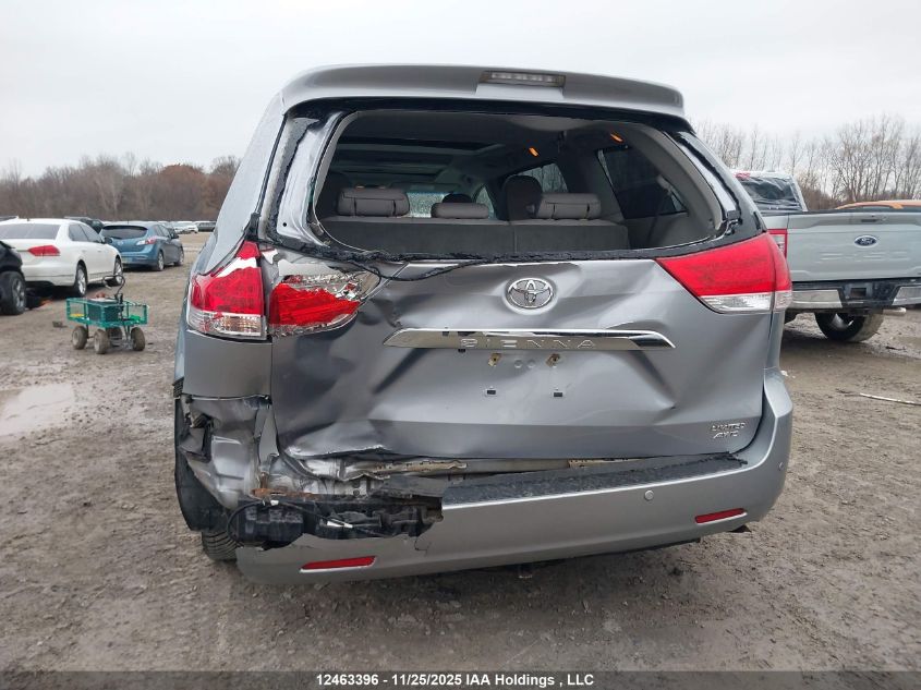2012 Toyota Sienna Xle 7 Passenger VIN: 5TDDK3DC1CS035987 Lot: 12463396