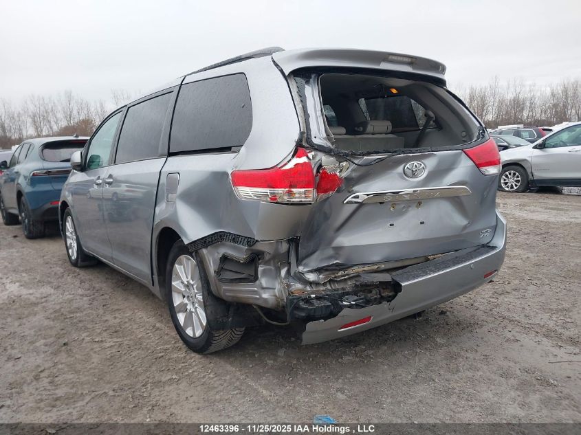 2012 Toyota Sienna Xle 7 Passenger VIN: 5TDDK3DC1CS035987 Lot: 12463396