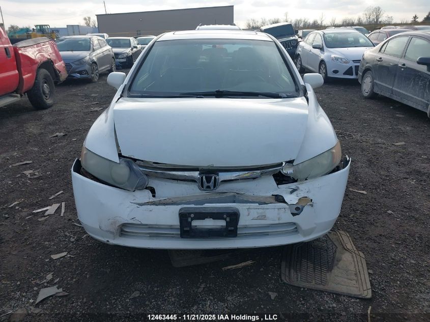2008 Honda Civic Ex-L VIN: 2HGFA16988H012781 Lot: 12463445