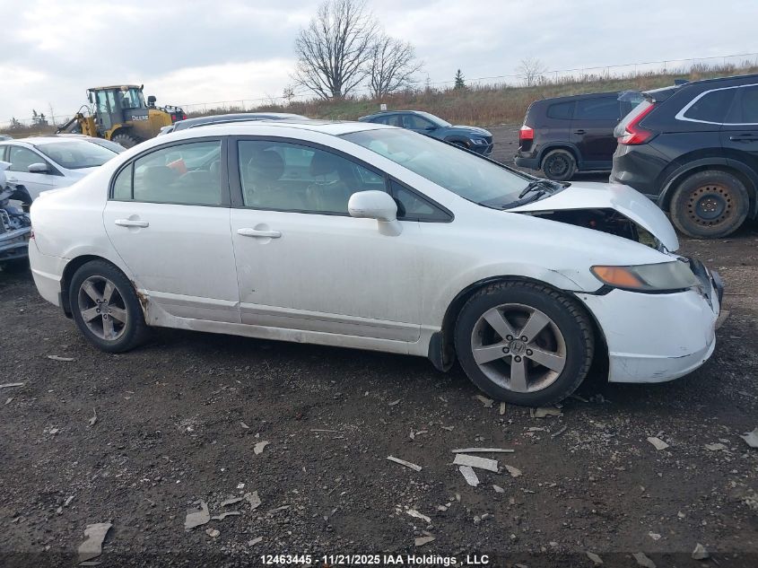 2008 Honda Civic Ex-L VIN: 2HGFA16988H012781 Lot: 12463445