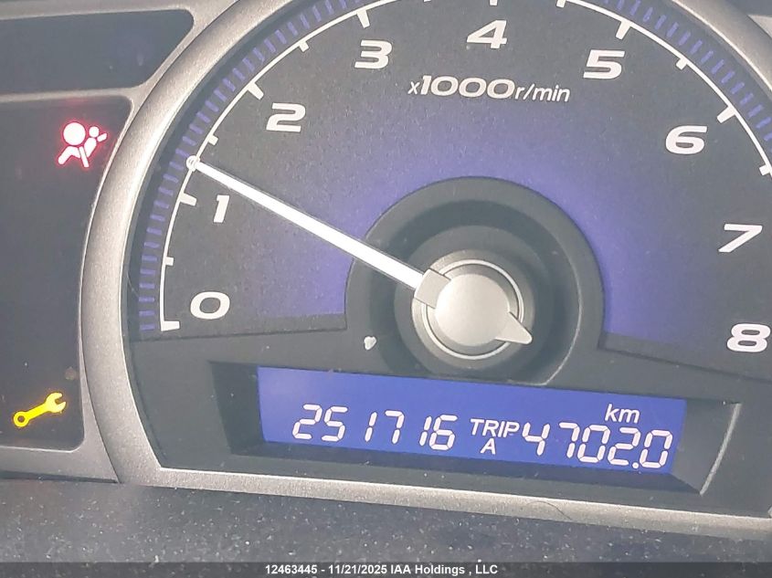 2008 Honda Civic Ex-L VIN: 2HGFA16988H012781 Lot: 12463445