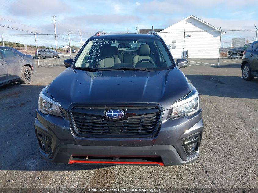 2019 Subaru Forester 2.5I Sport VIN: JF2SKEKC1KH501587 Lot: 12463457