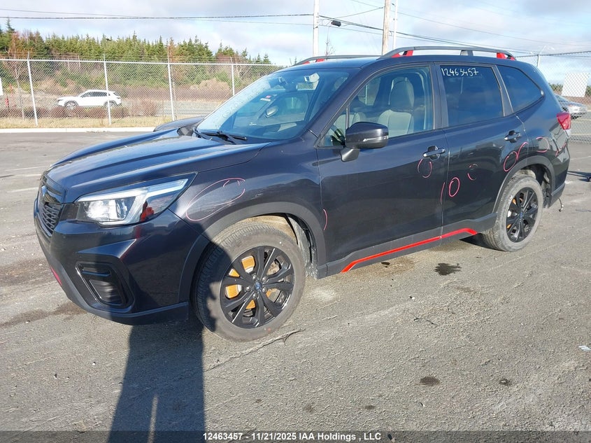 JF2SKEKC1KH501587 2019 SUBARU FORESTER photo no. 2