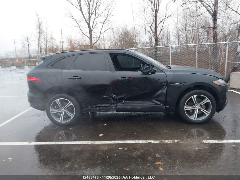 2020 Jaguar F-Pace 30T R-Sport VIN: SADCL2GX6LA642082 Lot: 12463473