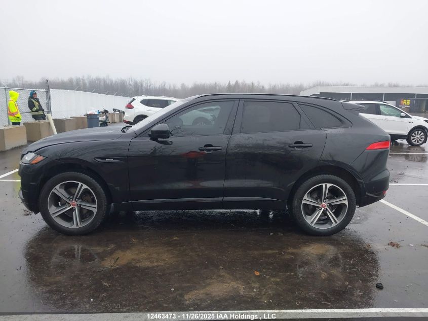 2020 Jaguar F-Pace 30T R-Sport VIN: SADCL2GX6LA642082 Lot: 12463473