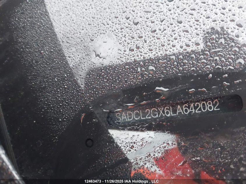 2020 Jaguar F-Pace 30T R-Sport VIN: SADCL2GX6LA642082 Lot: 12463473