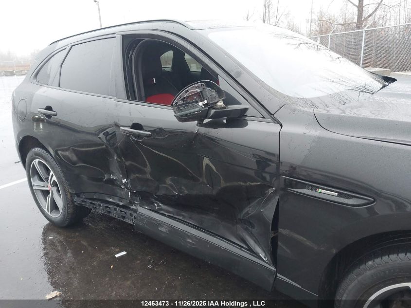 2020 Jaguar F-Pace 30T R-Sport VIN: SADCL2GX6LA642082 Lot: 12463473