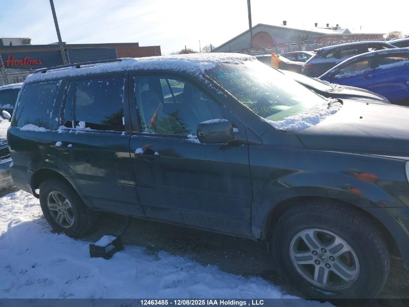 2005 Honda Pilot Ex VIN: 5FNYF18465B028988 Lot: 12463485