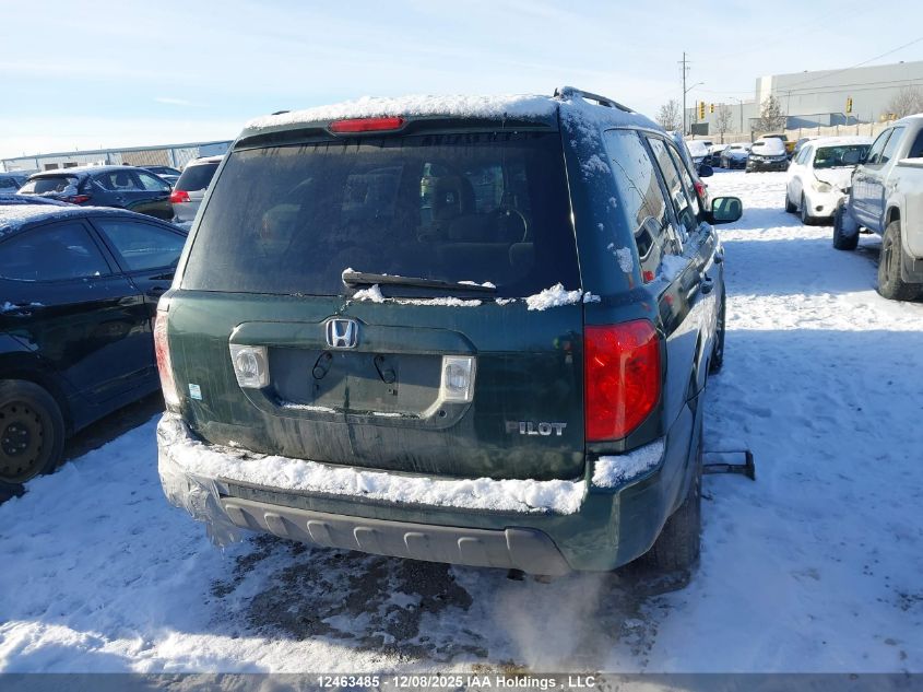 2005 Honda Pilot Ex VIN: 5FNYF18465B028988 Lot: 12463485