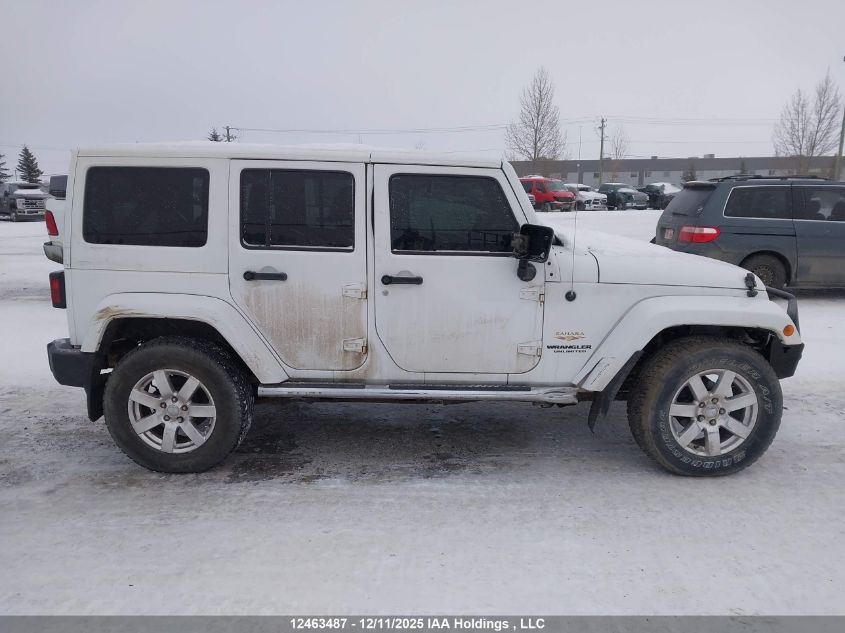 2013 Jeep Wrangler Unlimited Sahara VIN: 1C4BJWEG5DL595740 Lot: 12463487