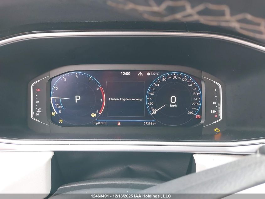 2025 Volkswagen Taos Se VIN: 3VVUC7B26SM029777 Lot: 12463491