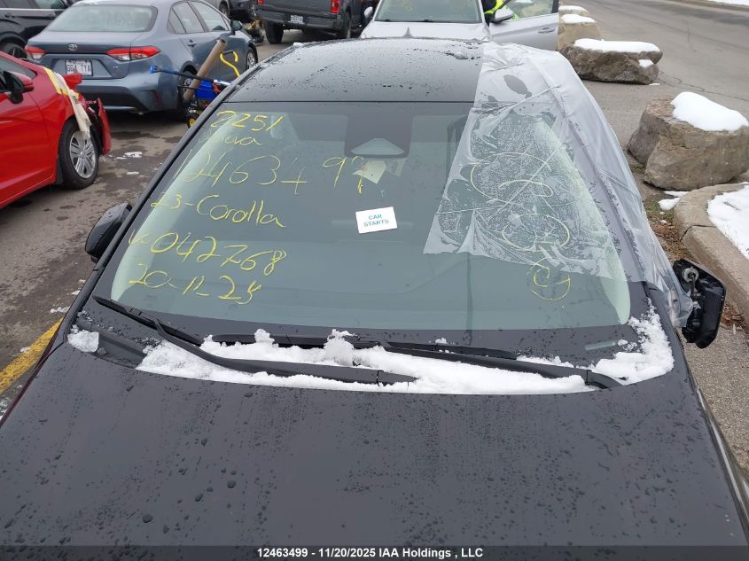 2023 Toyota Corolla Le VIN: 5YFB4MDE3PP042768 Lot: 12463499