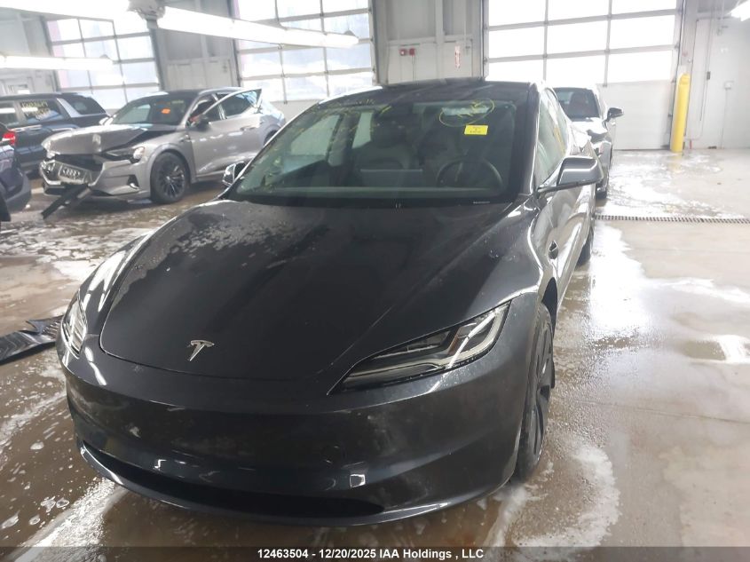 2024 Tesla Model 3 VIN: LRW3E7FA8RC201175 Lot: 12463504