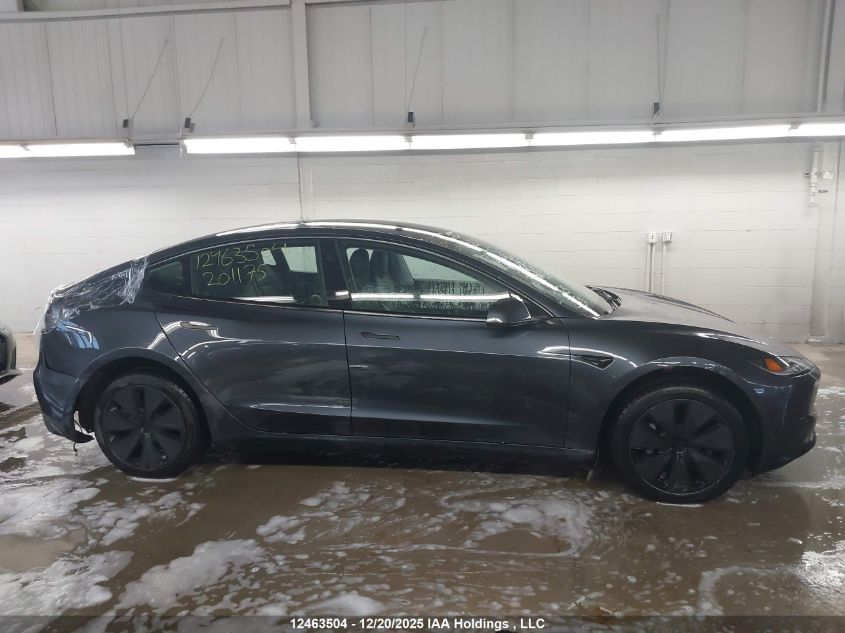 2024 Tesla Model 3 VIN: LRW3E7FA8RC201175 Lot: 12463504