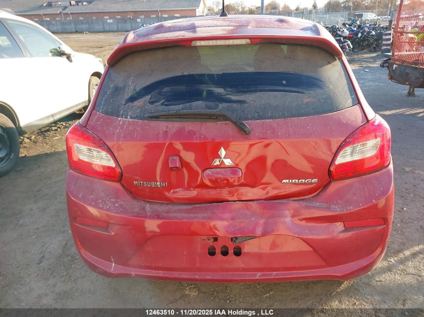 2018 Mitsubishi Mirage Es VIN: ML32A3HJ8JH002752 Lot: 12463510