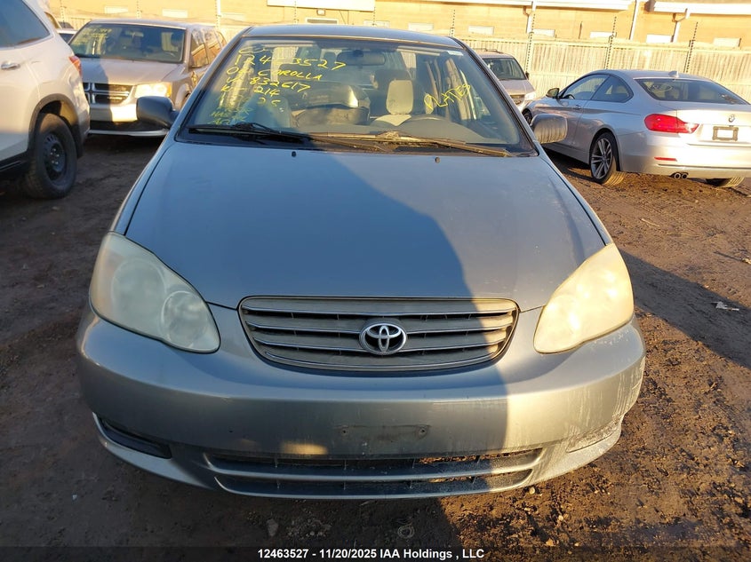 2004 Toyota Corolla Ce/Le/Sport VIN: 2T1BR32E74C832617 Lot: 12463527