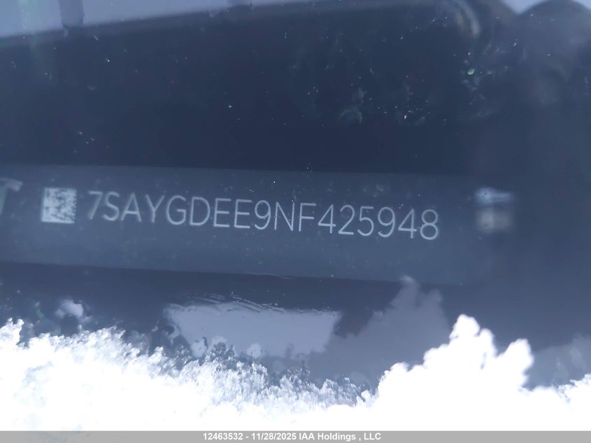7SAYGDEE9NF425948 2022 TESLA MODEL Y photo no. 19