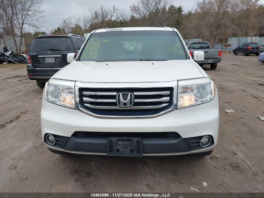 2013 Honda Pilot Ex VIN: 5FNYF4H40DB506886 Lot: 12463599