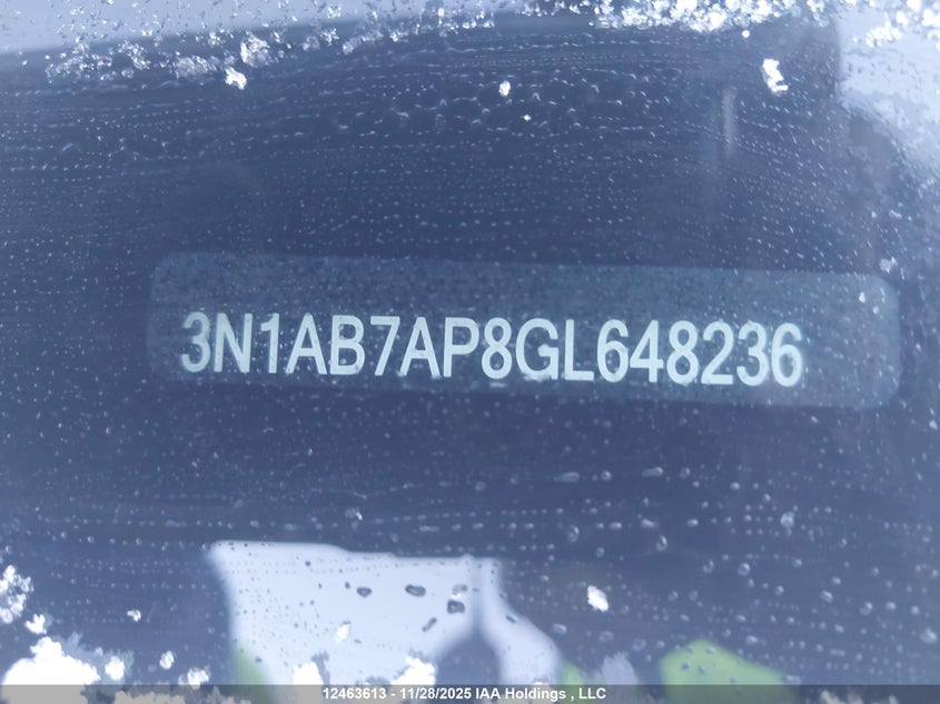 3N1AB7AP8GL648236 2016 NISSAN SENTRA photo no. 18