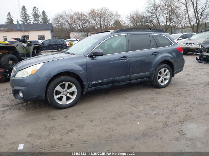2014 Subaru Outback 2.5I Premium VIN: 4S4BRGDC1E3276684 Lot: 12463623