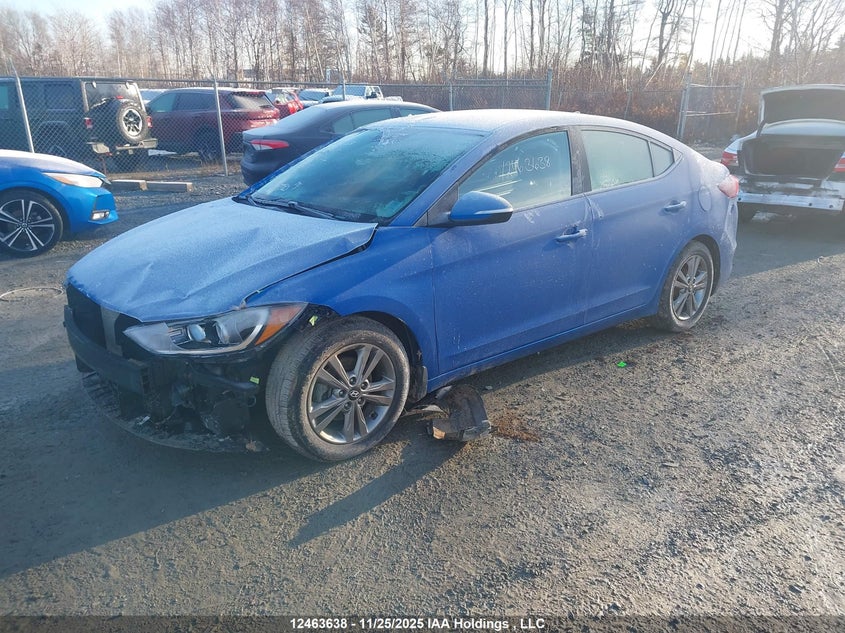 KMHD84LF0JU637526 2018 HYUNDAI ELANTRA photo no. 2