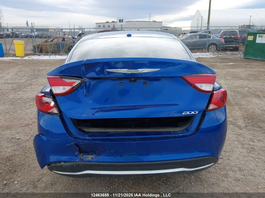 2016 Chrysler 200 Limited VIN: 1C3CCCAB9GN140491 Lot: 12463658