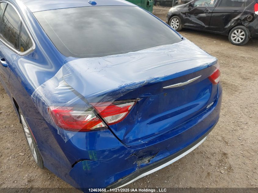 2016 Chrysler 200 Limited VIN: 1C3CCCAB9GN140491 Lot: 12463658