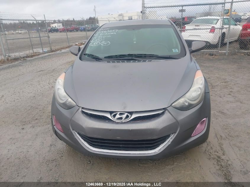 2012 Hyundai Elantra Gl VIN: 5NPDH4AE3CH098606 Lot: 12463669