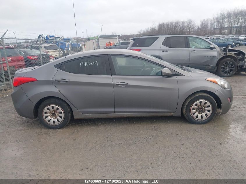 2012 Hyundai Elantra Gl VIN: 5NPDH4AE3CH098606 Lot: 12463669