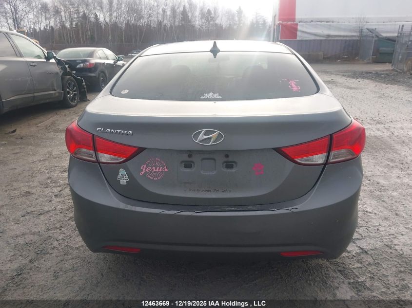 2012 Hyundai Elantra Gl VIN: 5NPDH4AE3CH098606 Lot: 12463669