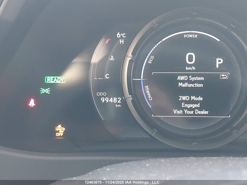 2020 Lexus Ux 250H VIN: JTHR9JBH6L2027023 Lot: 12463670