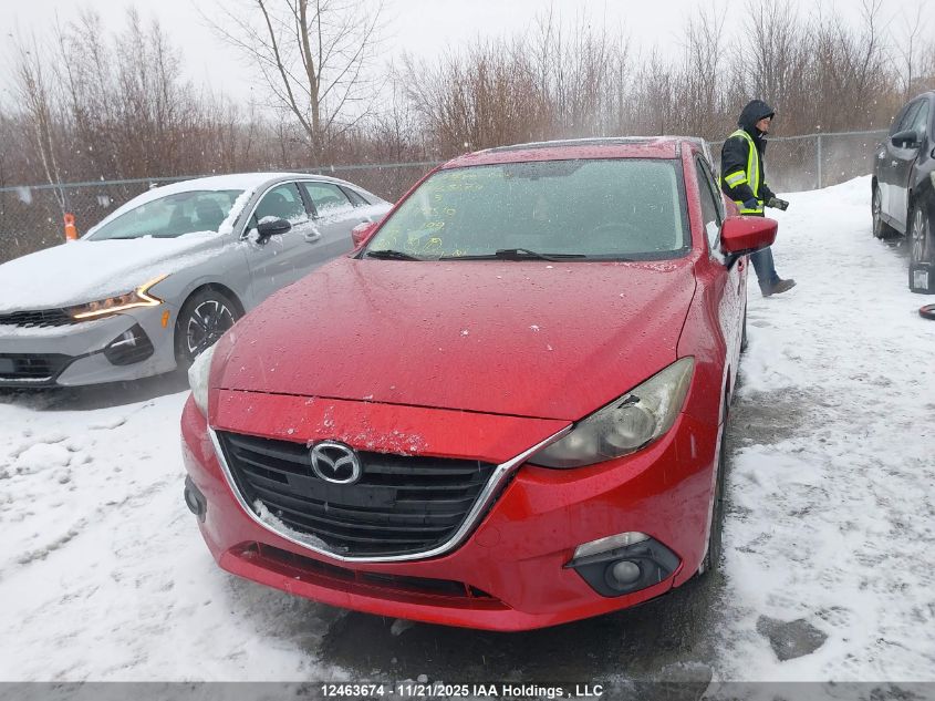 2014 Mazda 3 Touring VIN: 3MZBM1V7XEM119510 Lot: 12463674