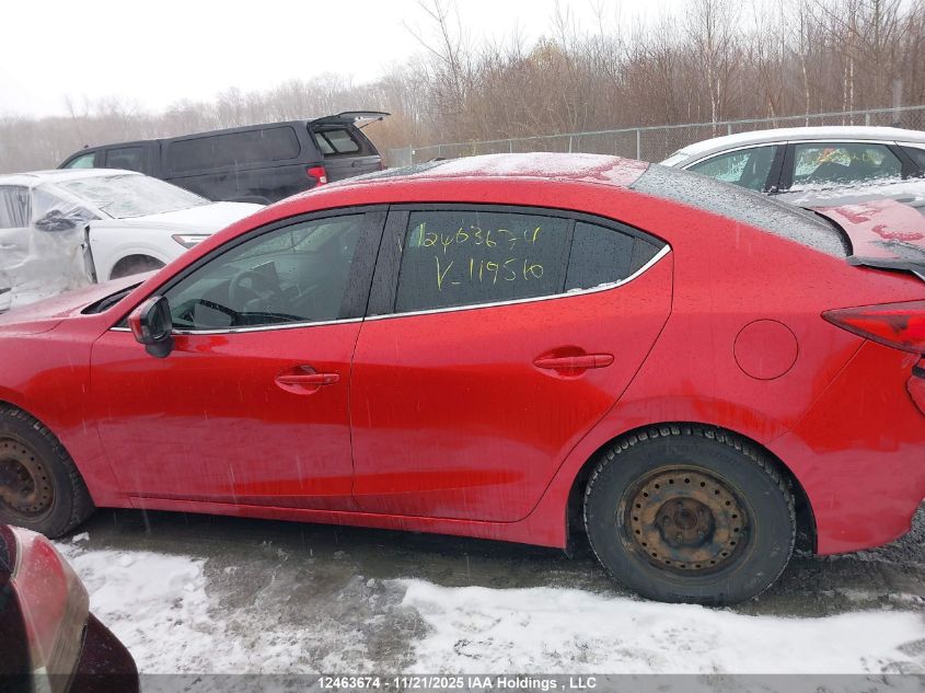 2014 Mazda 3 Touring VIN: 3MZBM1V7XEM119510 Lot: 12463674