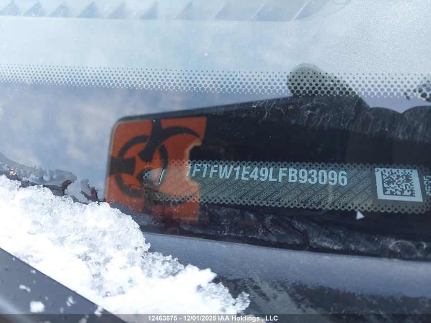 2020 Ford F-150 Xlt VIN: 1FTFW1E49LFB93096 Lot: 12463675