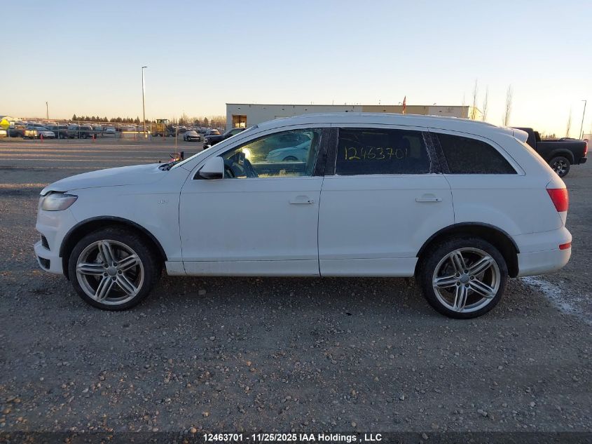 2012 Audi Q7 3.0 Premium Plus/3.0 Sport VIN: WA1DGCFE8CD008355 Lot: 12463701
